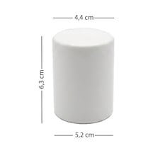 Rakle X Bengi Kurtcebe Pomodoro Stoneware 2'li Tuzluk-biberlik Seti 6 Cm Çok Renkli