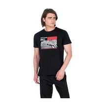 Pierre Cardin 6044 Erkek Kısa Kollu Penye Pijama Takımı-siyah Siyah