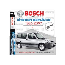 Citroen Berlingo Muz Silecek Takımı 1996-2007 Bosch Aerotwin