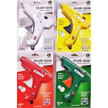 Tudor ASR-G17 Sıcak Kalın Mum Silikon Tabancası 100W Watt Anahtarlı Yeşil