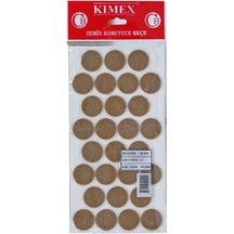 Canex Zemin Koruyucu Yapışkan Keçe 28 Mm Yuvarlak