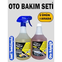 Muscar Oto Bakım Seti Jant Temizleyici+cilalı Fırçasız Oto Köpüğü