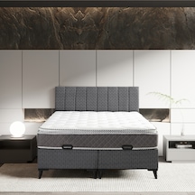 Luna Elite Çift Kişilik Yatak Baza Başlık Set 3'lü Set Konuma Özel Teslimat 150x200