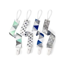 Bosphorusboutique Tutucu Renk, Paket Oyuncaklar Nötr Klipsleri Kaşıyıcılar Kaşıyıcı İçin, Evrensel Emzik Düz Diş Diş Çocukları Bebek 4'lü Ke