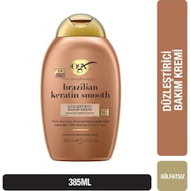 Organix Brazilian Keratin Smooth Düzleştirici Saç Bakım Kremi 385 Ml