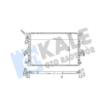 Kale 355905 Motor Radyatoru 7e0121253d 7e0121253e 7e0121253f