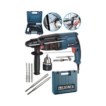Steiner Alman 3000 Watt 5 Joule Kırıcı Delici Hilti Darbeli Matkap + 1 Mandren + 5 Uç