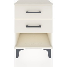 Arges Komodin 2 Çekmeceli 44x30x64 Aytaşı-aytaşı Aytaşı