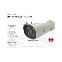 Ztech Zr-2023 2mp Ahd Fullcolor 3.6mm Bullet Dış Mekan Kamera