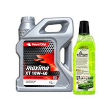 Petrol Ofisi Maxima XT 10W-40 Motor Yağı 4 L + Oto Şampuan 1000 ML