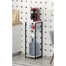 Dh10 Damacanalık Sehpa Çok Amaçlı Raflı Dolap Mutfak Organizer Sehpası Yan Çiçeklik Sehpa 001