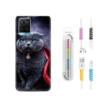 Vivo Y21 Kılıf Kablo Koruyuculu Super Cat 1666