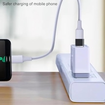 Type-c'den Usb'ye Dönüştürücü Adaptör Yüksek Hızlı Veri Aktarımı Ve Şarj Desteği Kompakt, Dayanıklı, Tak-çalıştır Uyumluluk