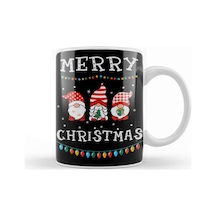 Yılbaşı Yeni Yıl Konseptli Merry Christmas 07 Kupa Bardak Porselen Karışık