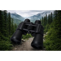 Aksu Hasuba Dürbün 280x280 168ft At 1000yds Coated Optic Cantalı Siyah Renk 1ad