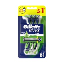 Blue3 Plus Sensitive Erkek Kullan At Tıraş Bıçağı 6 Adet