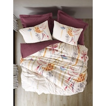 Çift Kişilik Modeline Nev Takımı Flos Bordo - Elmg-489525 Renkli