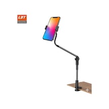 Mi 17 Pro Max Uyumlu Profesyonel Metal Akrobat Telefon Tutucu 360 Hareketli Masaüstü Standı