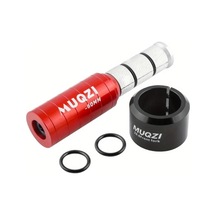 Xuweiwei Kırmızı 28.6" Alüminyum Gidon Yükseltici - Ayarlanabilir Anti-kaymalı Bisiklet Aksesuarı