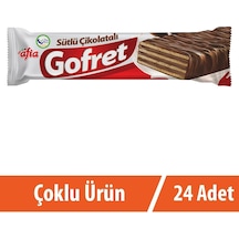 Afia Çikolatalı Sütlü Gofret 24 x 35 G