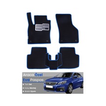 Peugeot 308 2013-2022 Uyumlu Eva Paspas Tam Set Araca Özel,oto Paspas,kolay Montaj 211
