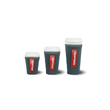 Xpermate Termal İçecek Kılıfı Sıcak & Soğuk Tutan Kahve Termal Kılıf 0,34l Gri