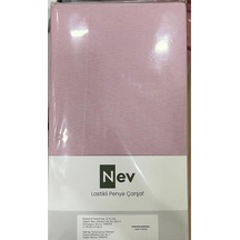 Özdilek Nev Marka Lastikli Fitted Penye Çarşaf 100x200 + 30 Cm Yükseklik 30 Cm Açık Pembe Çok Renkli