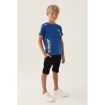 Rolypoly Felling Happy Cobalt Erkek Çocuk Bermuda Takım 5274-42998 Cobalt