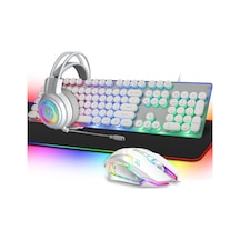 Pantsan LD-145 Oyuncu Klavye +  Mouse + Kulaklık + Mouse Pad Set