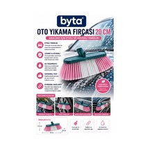 20 Cm Oto Yıkama Fırçası Yumuşak Kıllı Çizmez Araç, Kaporta, Cam Ve Jant Temizlik Fırçası Sapsız 1 Adet Karışık Renklerde Gönderilir