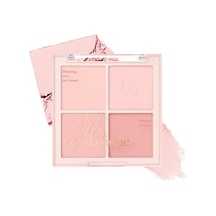 Karıştırılabilir Renk Tonlarına Sahip 4lü Allık Blending Mood Cheek 15 Rose Milk Tea