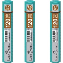 Faber-castell Grip Min 0.5 Mm 120'li Tüp Turkuaz - 3 Adet