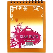 Klas Bloknot Spiralli Kareli No 3 36 Yp 24 Adet