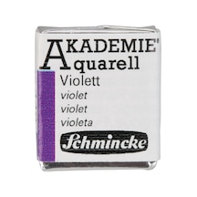 Akademie Aquarell Yarım Tablet Sulu Boya 440 Violet ---