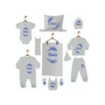 Pia Baby Gl 1915 12 Parça İsme Özel Hastane Çıkışı Krem