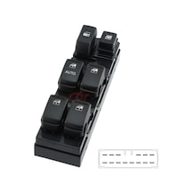 Cam Açma Düğmesi Sol Hyundai Tucson / Kia Sportage Dörtlü 14 Pin