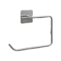 Alper Banyo Kare Krom Yapışkanlı Açık Tuvalet Kağıtlığı Wc Kağıtlık Tuvalet Kağıdı Askısı 16.5 x 12.2 x 11.2 CM