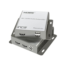 Inca Iex-120 Hdmı 4k 120m Kvm Network Extender Eklys