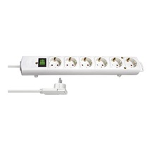 Comfort Line Plus Serisi 6 Soketli Düz Stil 2 Metre Uzatma Priz Beyaz 1