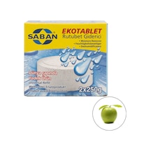 Nem Alıcı Rutubet Giderici Yedek Tablet 2 X 250 Gram Yeşil Elma