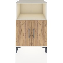 Hyperion Komodin 2 Raflı 2 Kapaklı 60x44x96 Aytaşı-çam Aytaşı