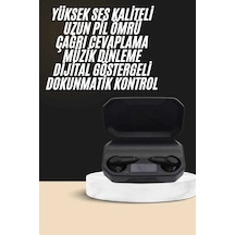 Kulak İçi Bluetooth Kulaklık Rgb Işıklı Çift Mikrofonlu İos/android Uyumlu Bt 5.2 Standart