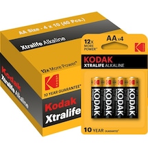 Kodak Xtralife Alkaline Kalem Pil AA  40 Adet