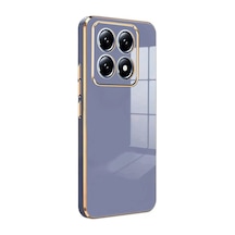 Xiaomi Mi 14t Pro Uyumlu Volet Silikon - Mavi