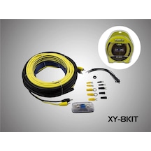 For-x 8ga Amfi Kablo Seti Kaliteli Profesyonel Anfi Kablosu Seti 8ga