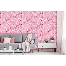 Pembe Flamingolar Duvar Kağıdı (397461168)