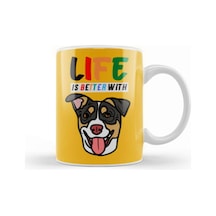 Funny Dog Lover Gift For Men Kupa Bardak Porselen No11832 Karışık