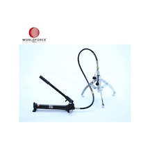 Worldforce 11202 Hidrolik Çektirme 3 Ayaklı 200 MM Profesyonel Hidrolik Rulman Çektirme Seti 5 Ton