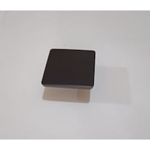 Kare Düğme Kulp Siyah 35mm Dolap Çekmece Mobilya Mutfak