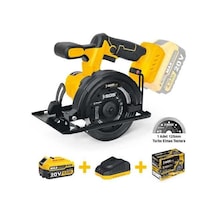 Akülü Granit&mermer Kesme Makinesi Seti 125 Mm 1 4.0 Ah Kömürsüz Motor